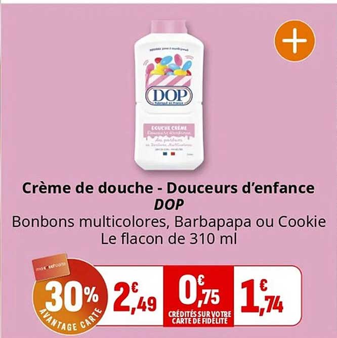 Crème de douche - Douceurs d'enfance DOP