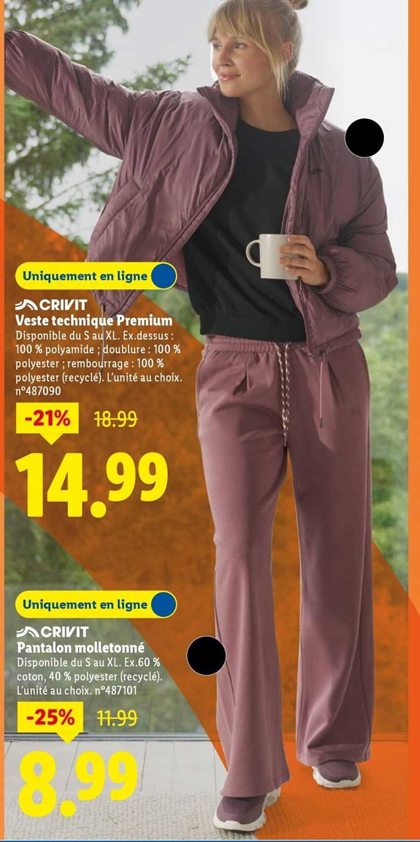 CRIVIT Veste technique Premium