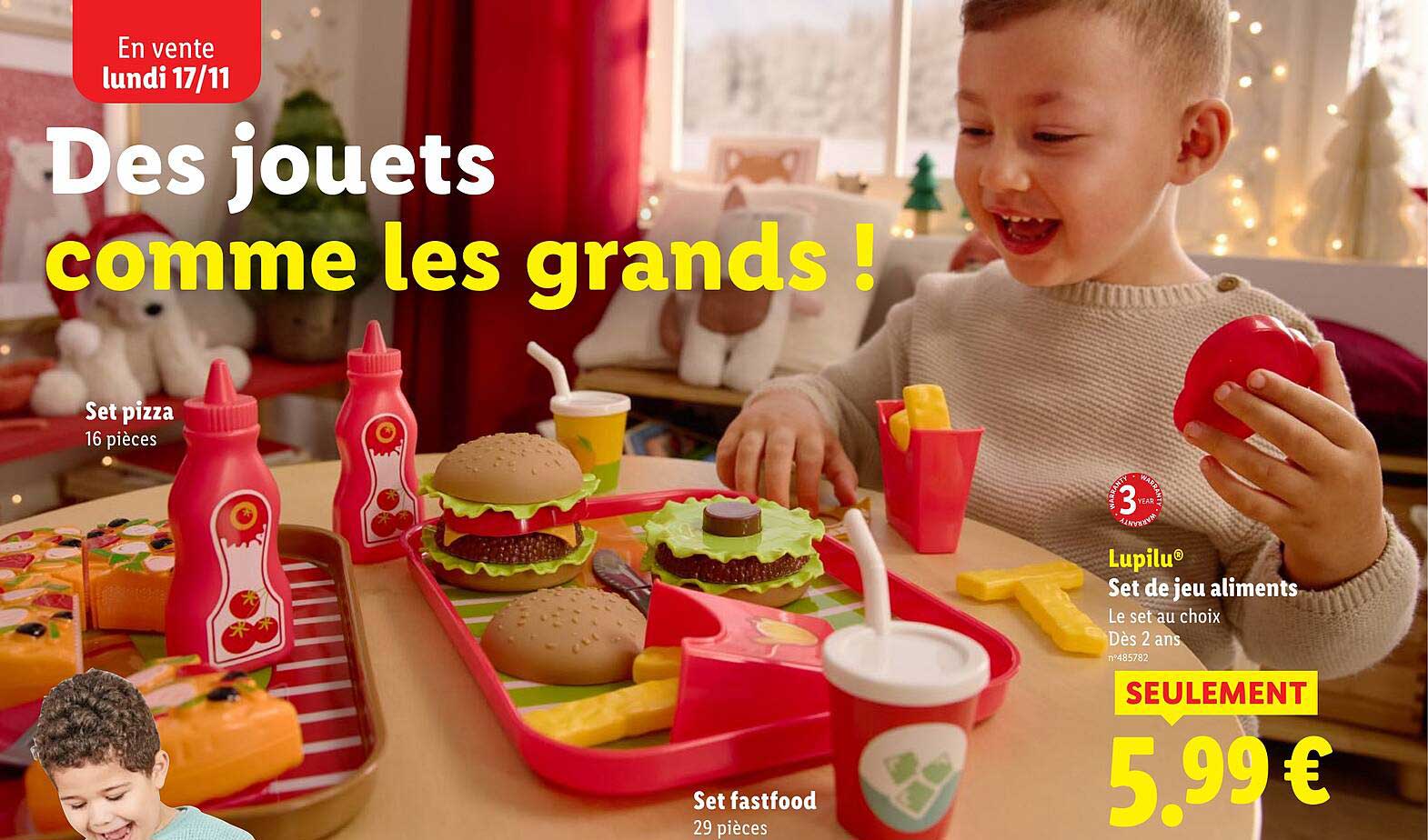 Des jouets comme les grands !