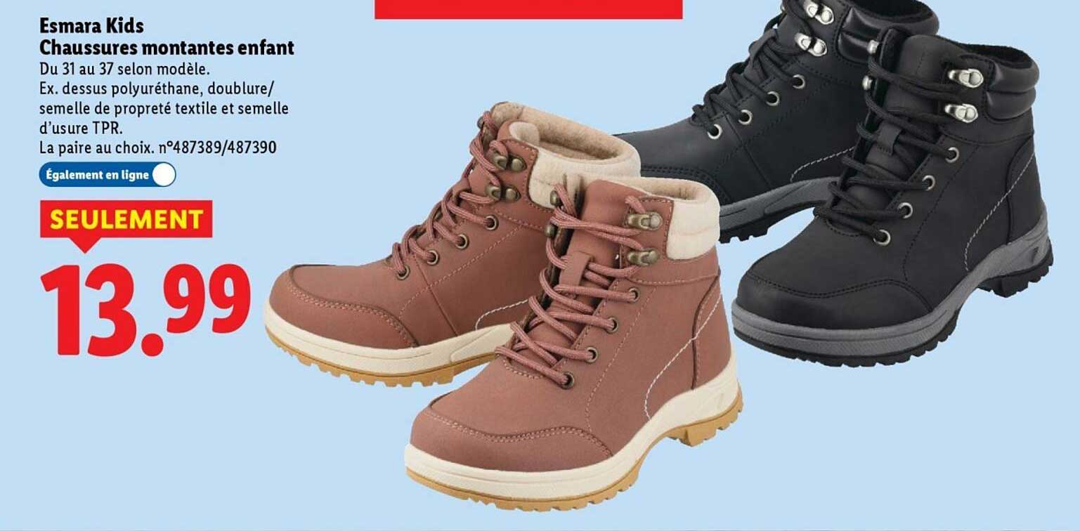 Esmara Kids Chaussures montantes enfant