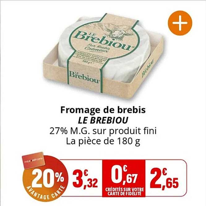 Fromage de brebis LE BREBIOU