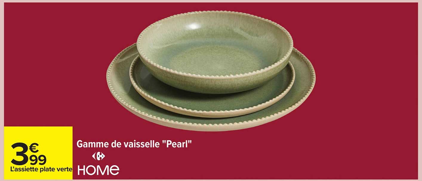 Gamme de vaisselle "Pearl"