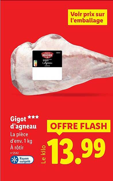 Gigot d’agneau