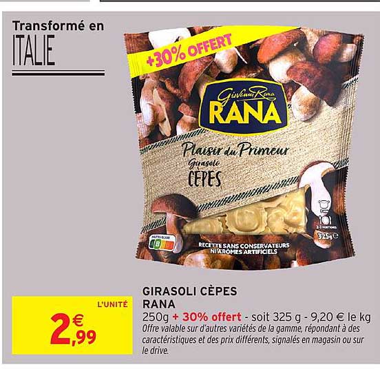 Girasoli Cèpes Rana