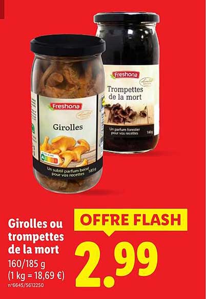 Giroles ou trompettes de la mort