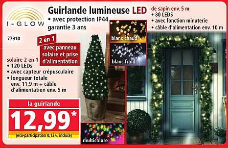 Guirlande lumineuse LED