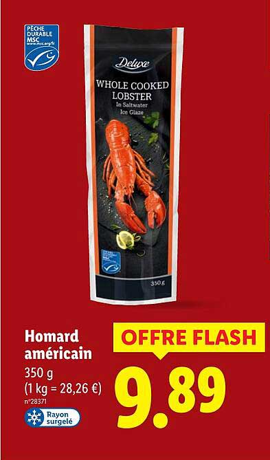 HOMARD AMÉRICAIN