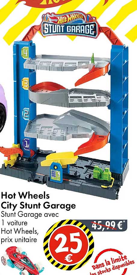 Hot Wheels City Stunt Garage