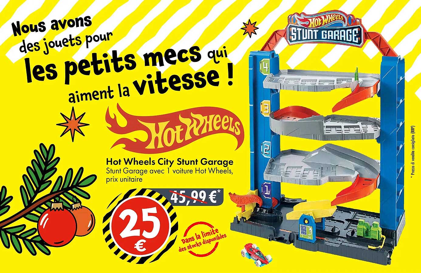 Hot Wheels City Stunt Garage