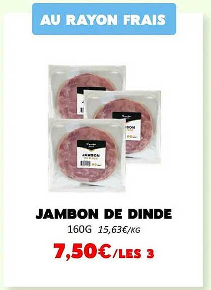 JAMBON DE DINDE