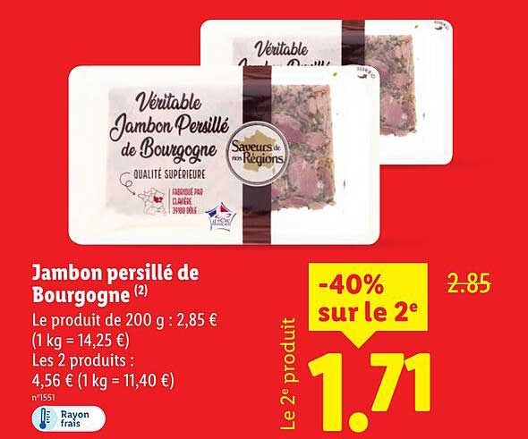 Jambon persillé de Bourgogne