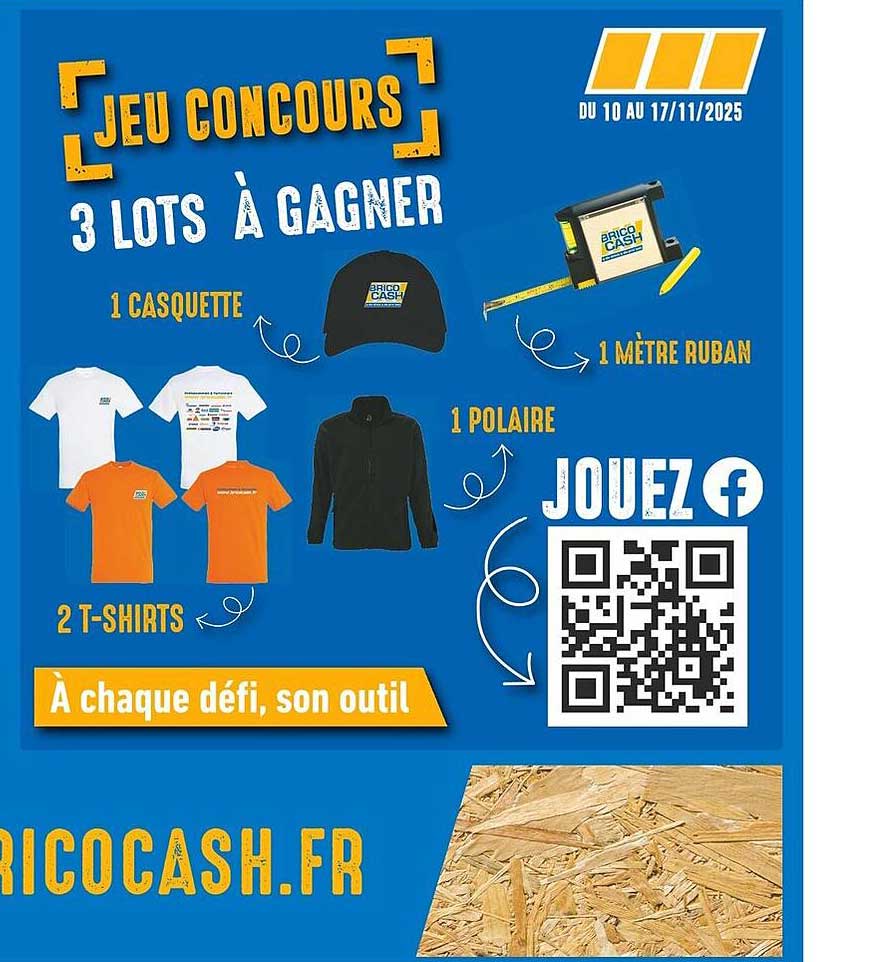 JEU CONCOURS - 3 LOTS À GAGNER