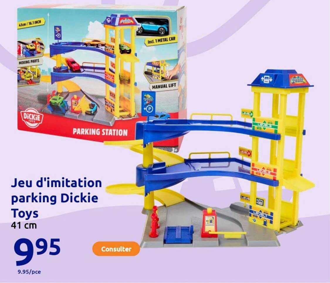 Jeu d'imitation parking Dickie Toys