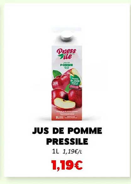 JUS DE POMME PRESSILE