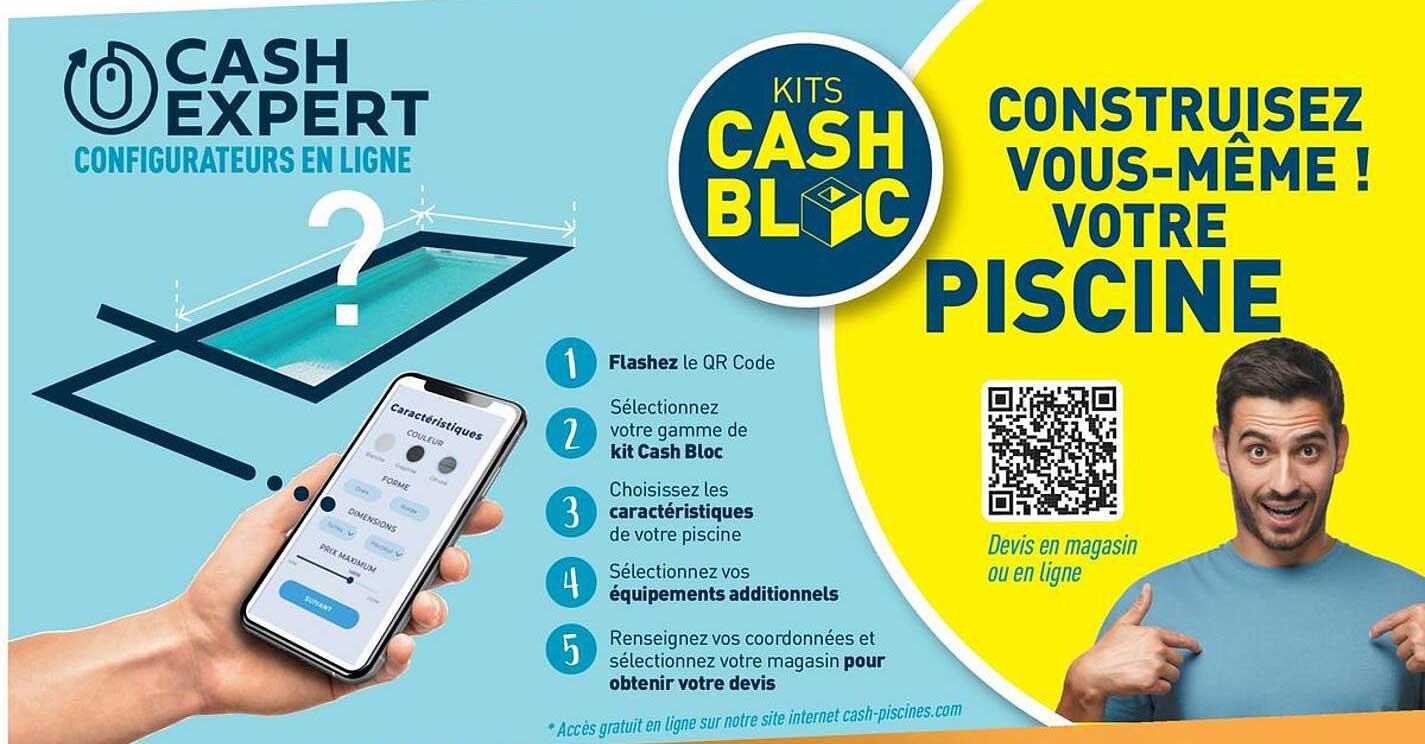 KITS CASH BLOC : CONSTRUISEZ VOUS-MÊME VOTRE PISCINE