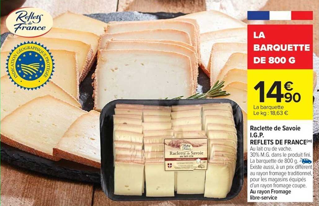 LA BARQUETTE DE 800 G