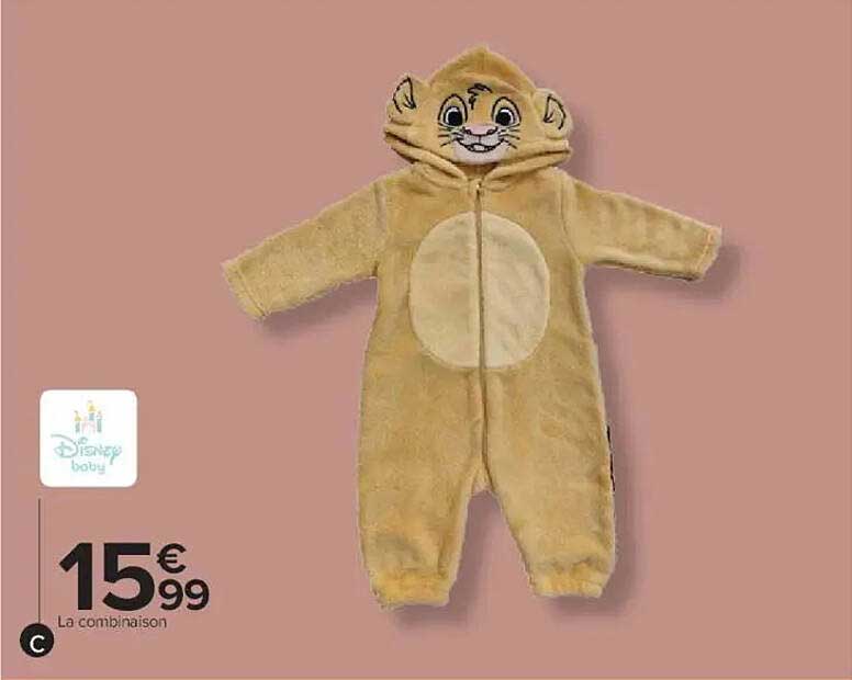 La combinaison Disney baby