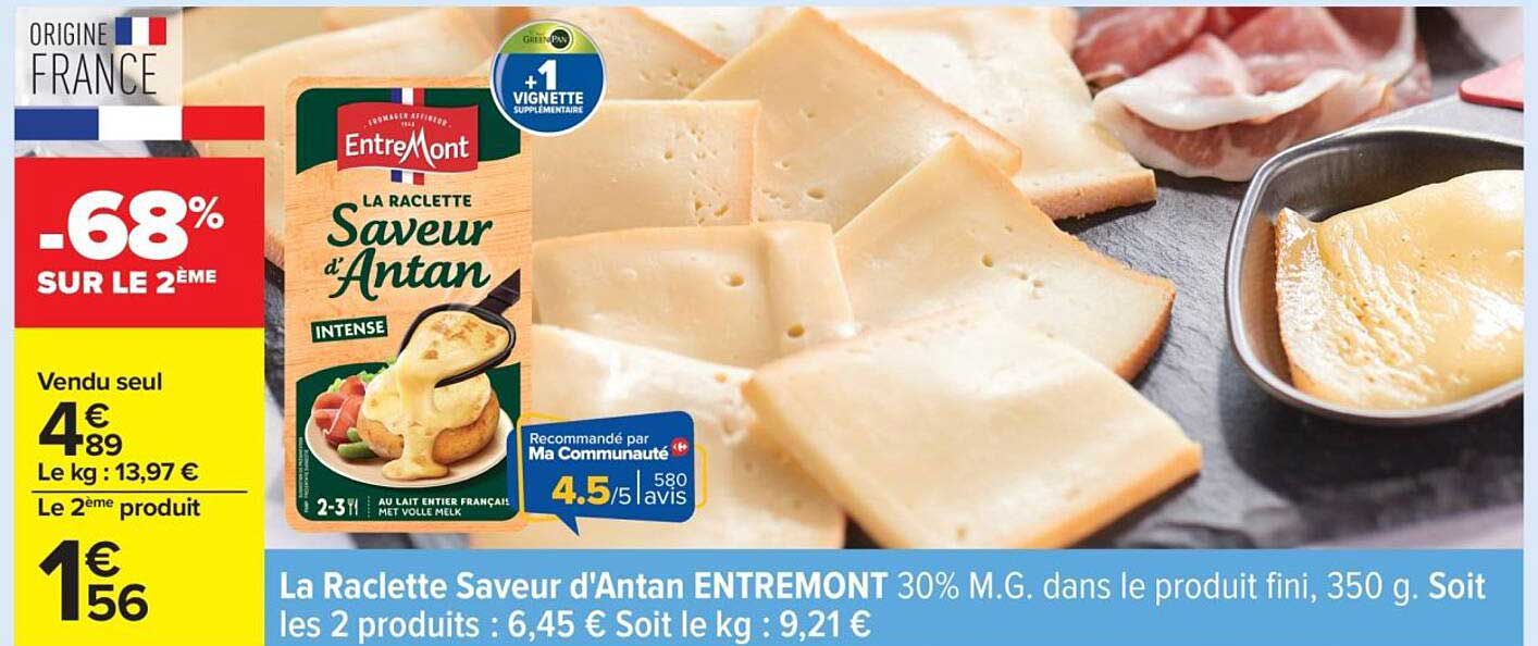 La Raclette Saveur d'Antan ENTREMONT