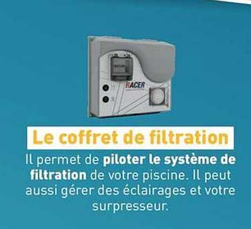 Le coffret de filtration