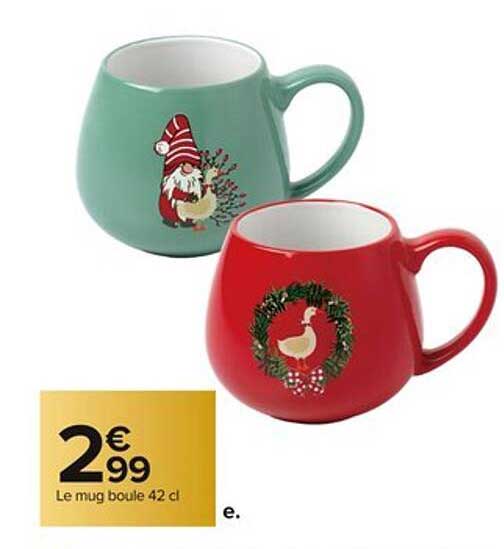 Le mug boule 42 cl