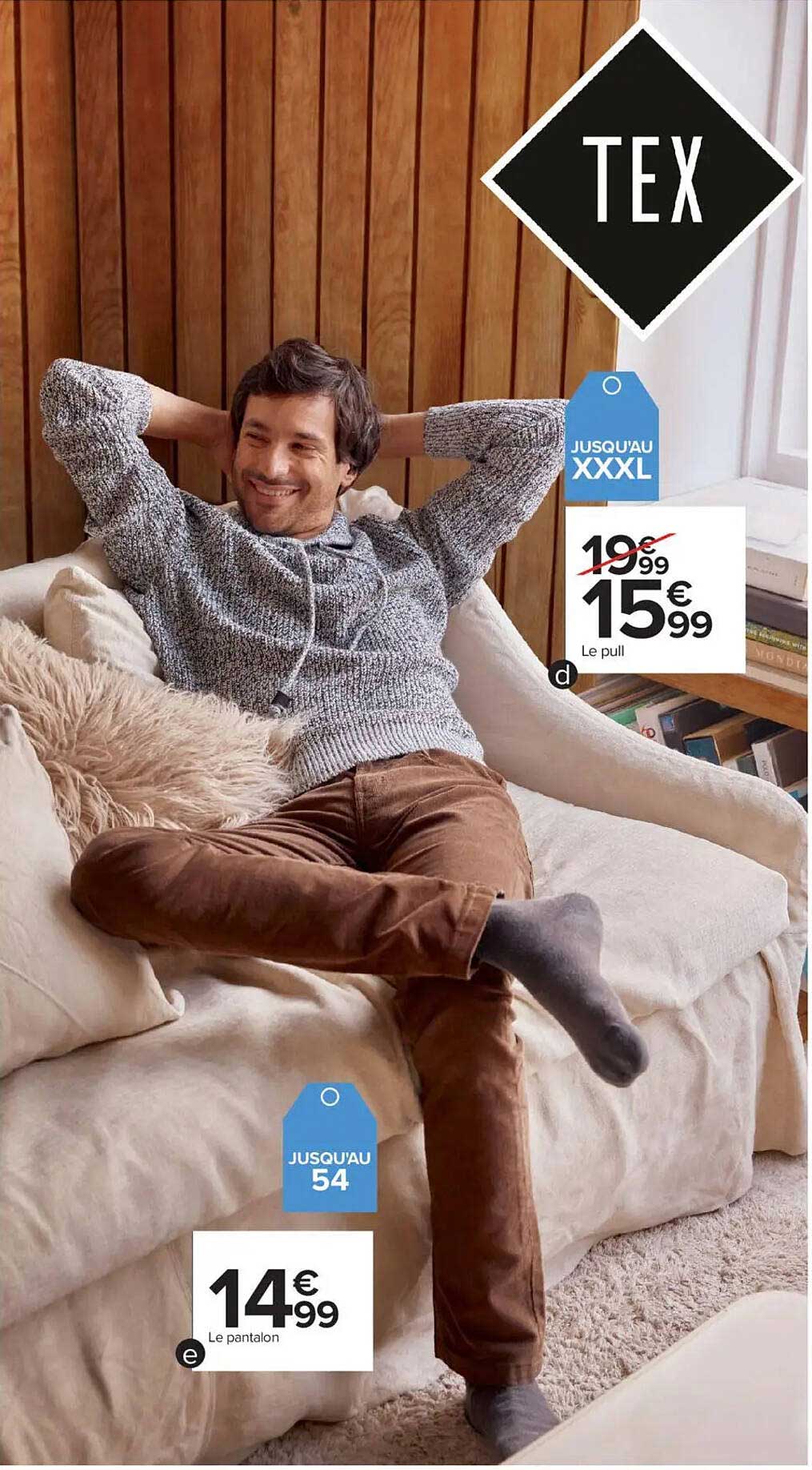 Le pull et le pantalon