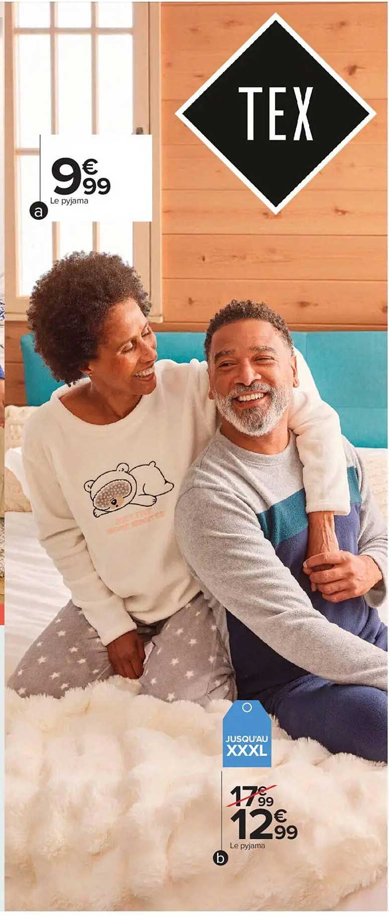 Le pyjama TEX à 9,99€