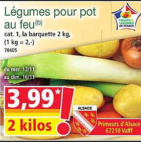 Légumes pour pot au feu