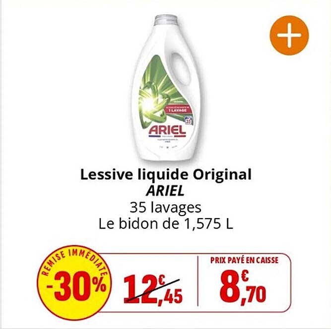 Lessive liquide Original ARIEL