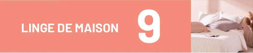 LINGE DE MAISON