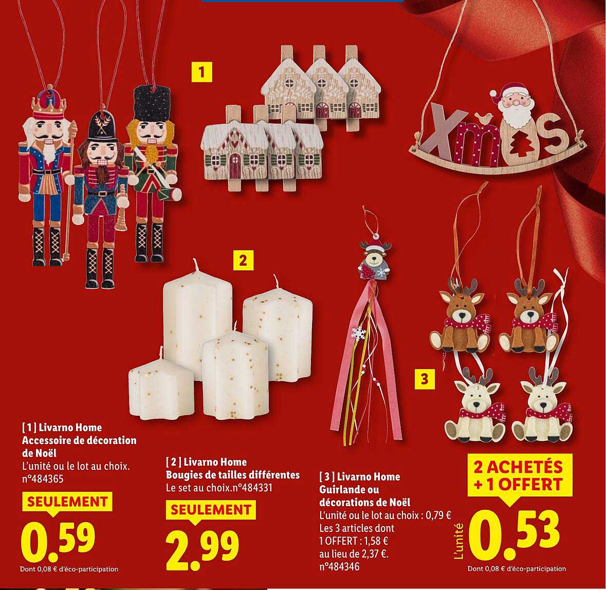 Livarno Home Accessoire de décoration de Noël