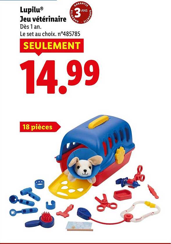 Lupilu® Jeu vétérinaire