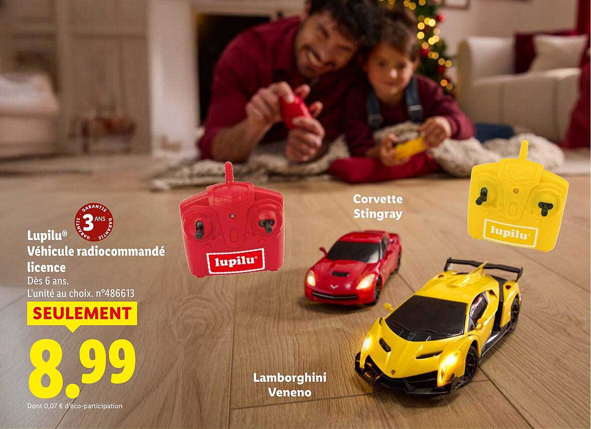 Lupilu® Véhicule radiocommandé licence