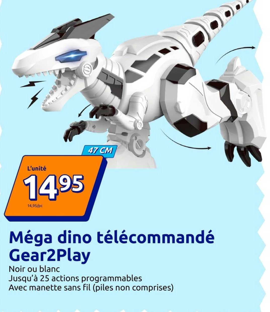 Mégadino télécommandé Gear2Play