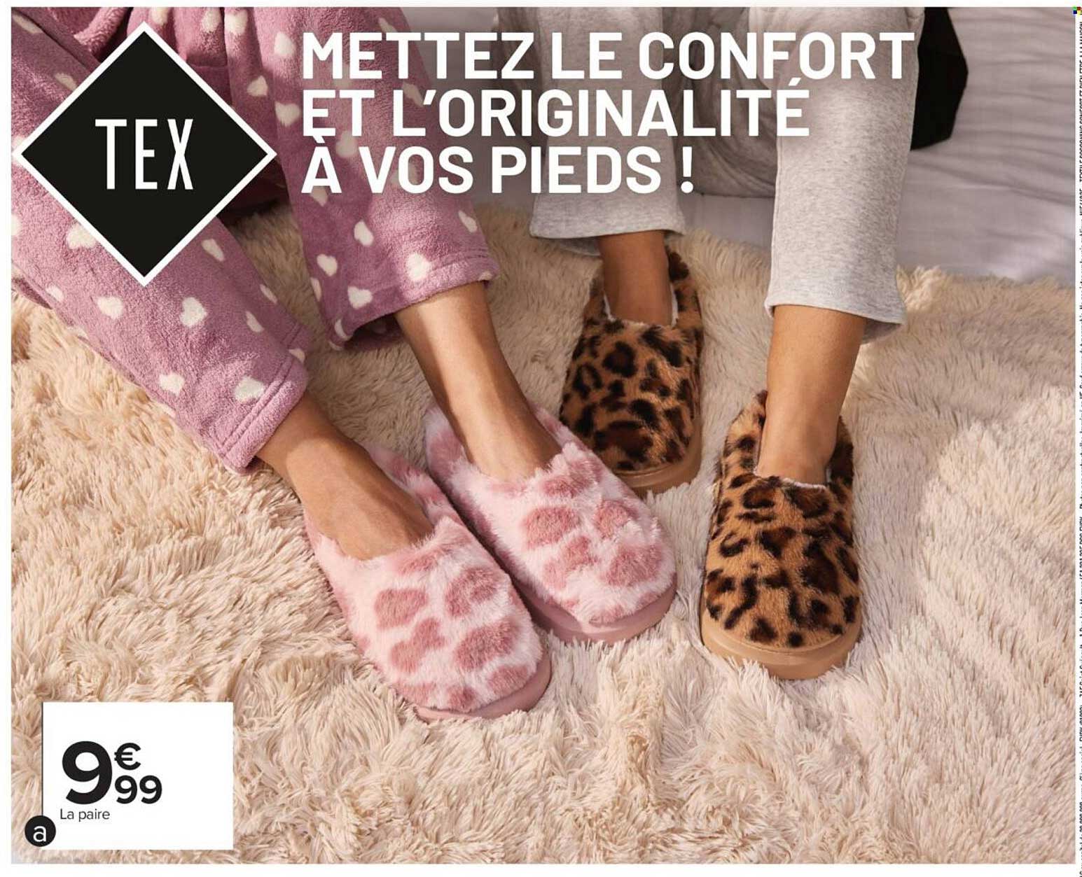 METTEZ LE CONFORT ET L'ORIGINALITÉ À VOS PIEDS !