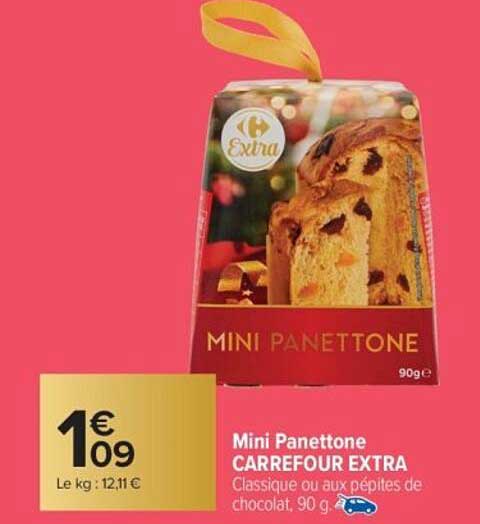 Mini Panettone CARREFOUR EXTRA