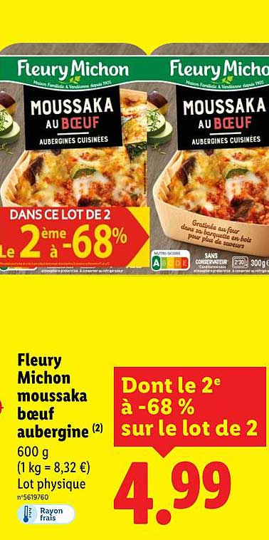 Moussaka au bœuf aubergine