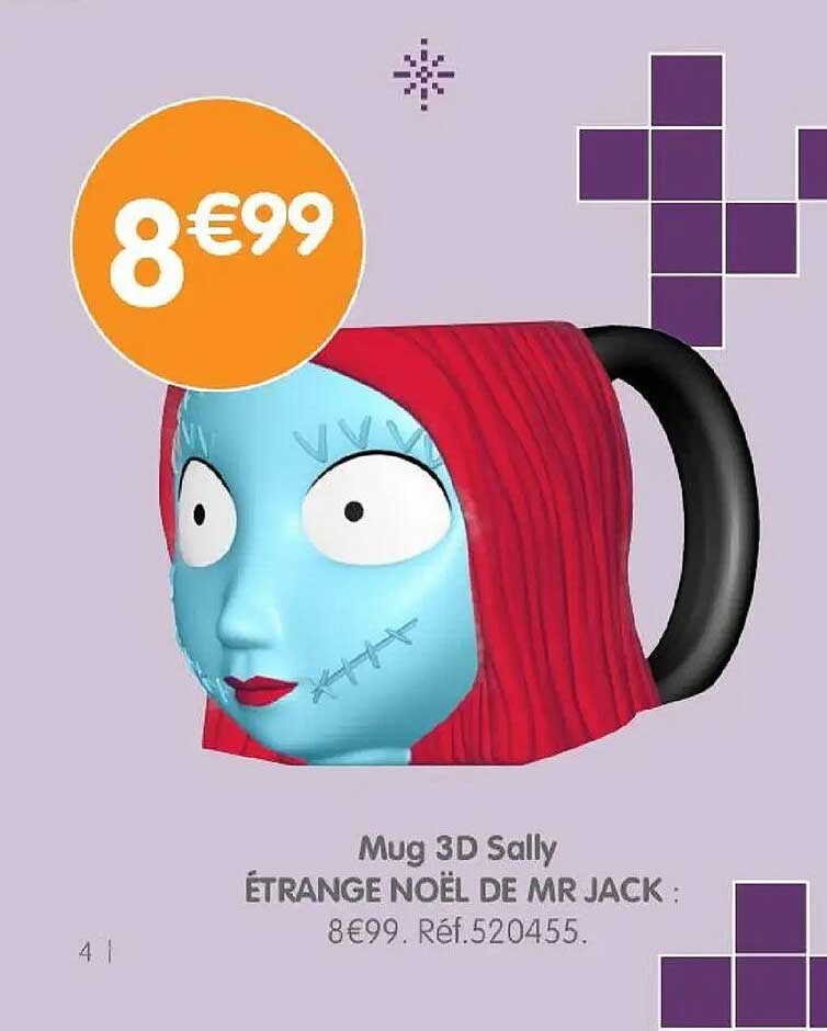Mug 3D Sally ÉTRANGE NOËL DE MR JACK