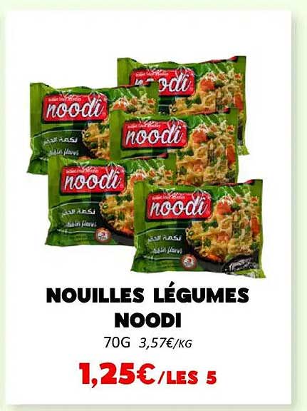 NOUILLES LÉGUMES NOODI