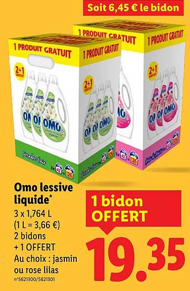 Omo lessive liquide*