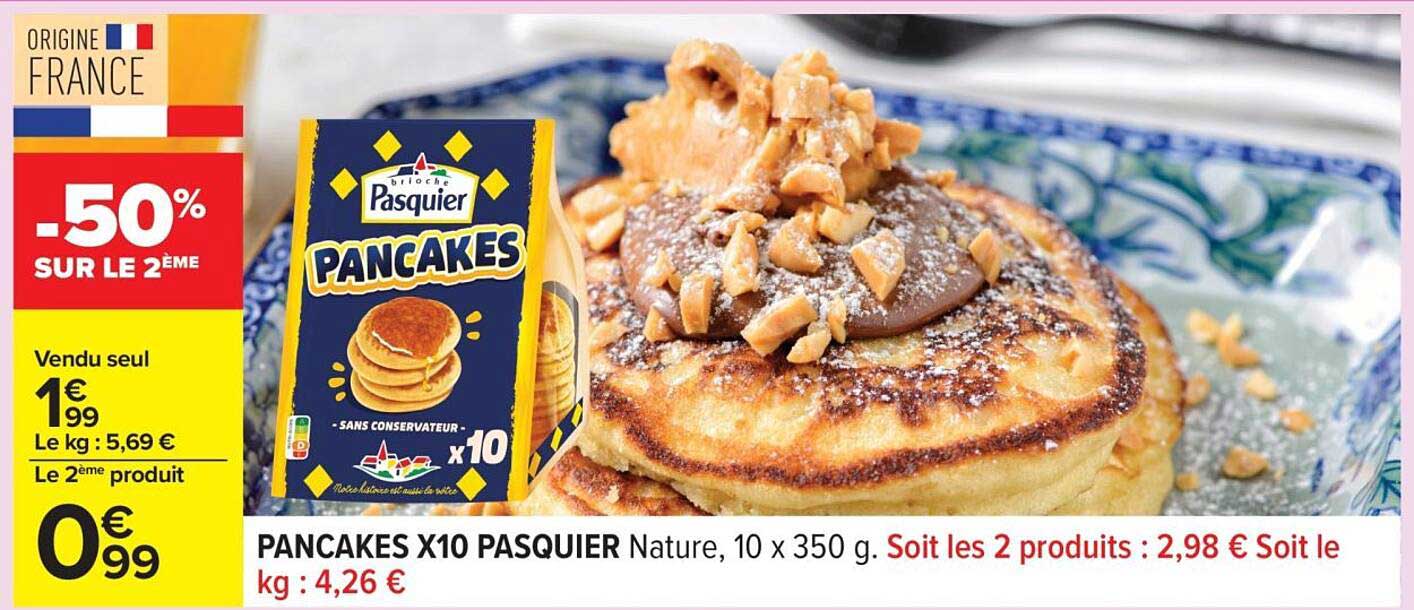 PANCAKES X10 PASQUIER