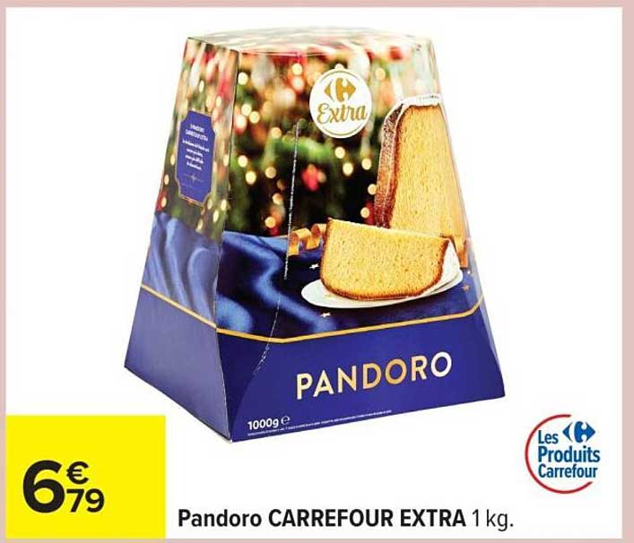 Pandoro CARREFOUR EXTRA 1 kg.