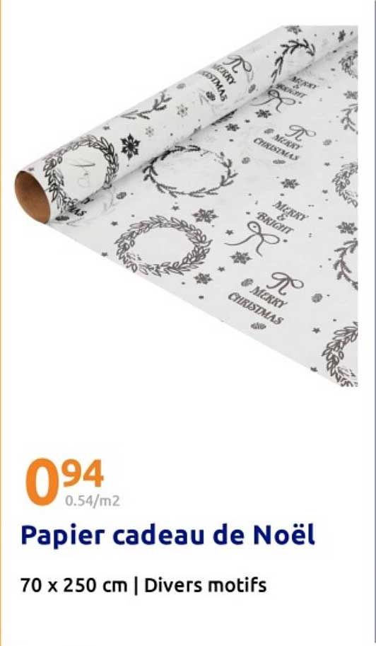 Papier cadeau de Noël