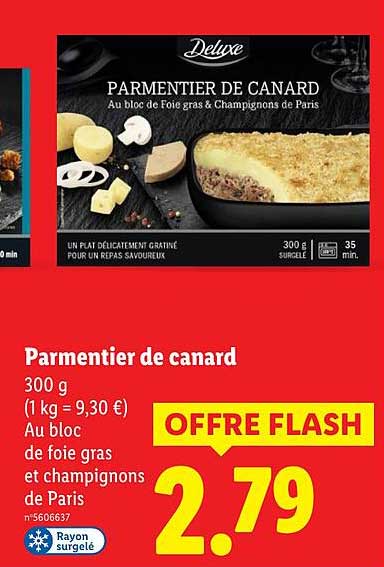 Parmentier de canard