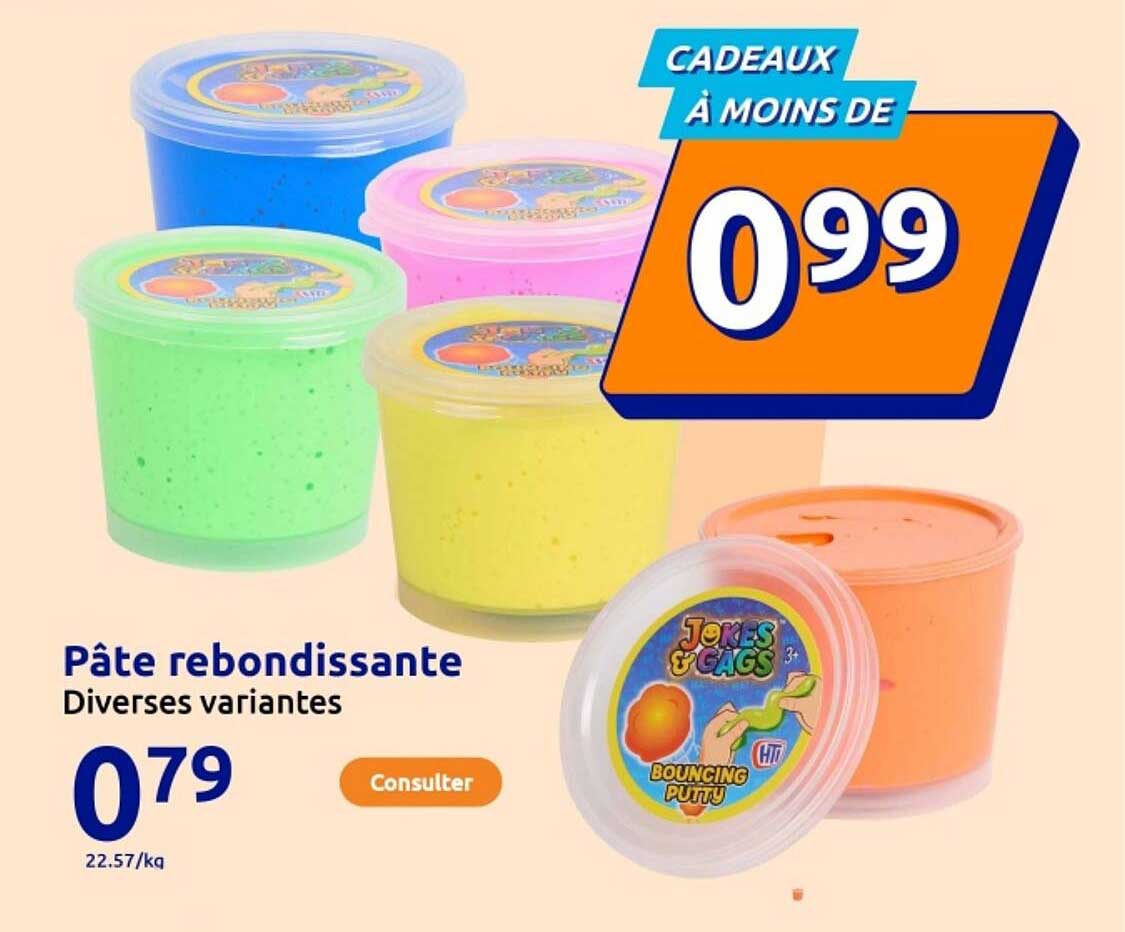 Pâte rebondissante