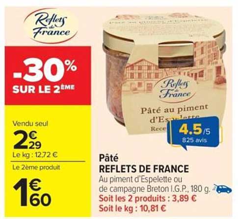 Pâté REFLETS DE FRANCE