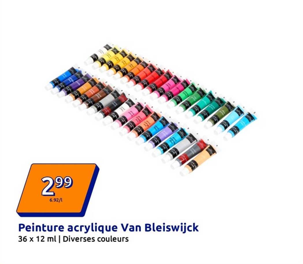 Peinture acrylique Van Bleiswijck