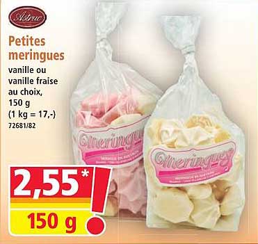 Petites meringues