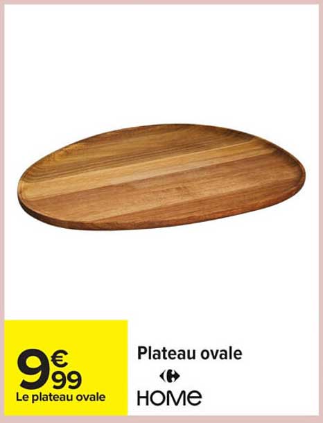 Plateau ovale
