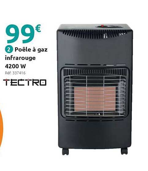 Poêle à gaz infrarouge 4200 W