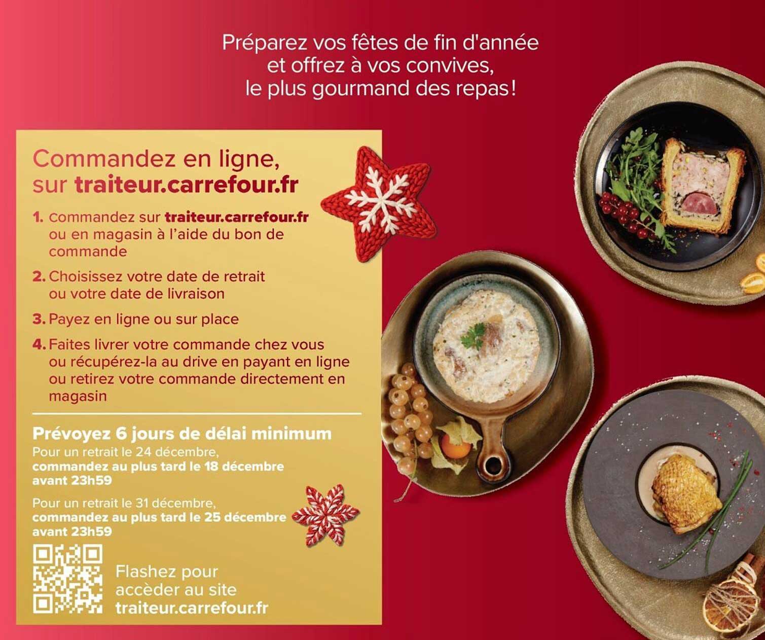 Préparez vos fêtes de fin d'année et offrez à vos convives, le plus gourmand des repas !